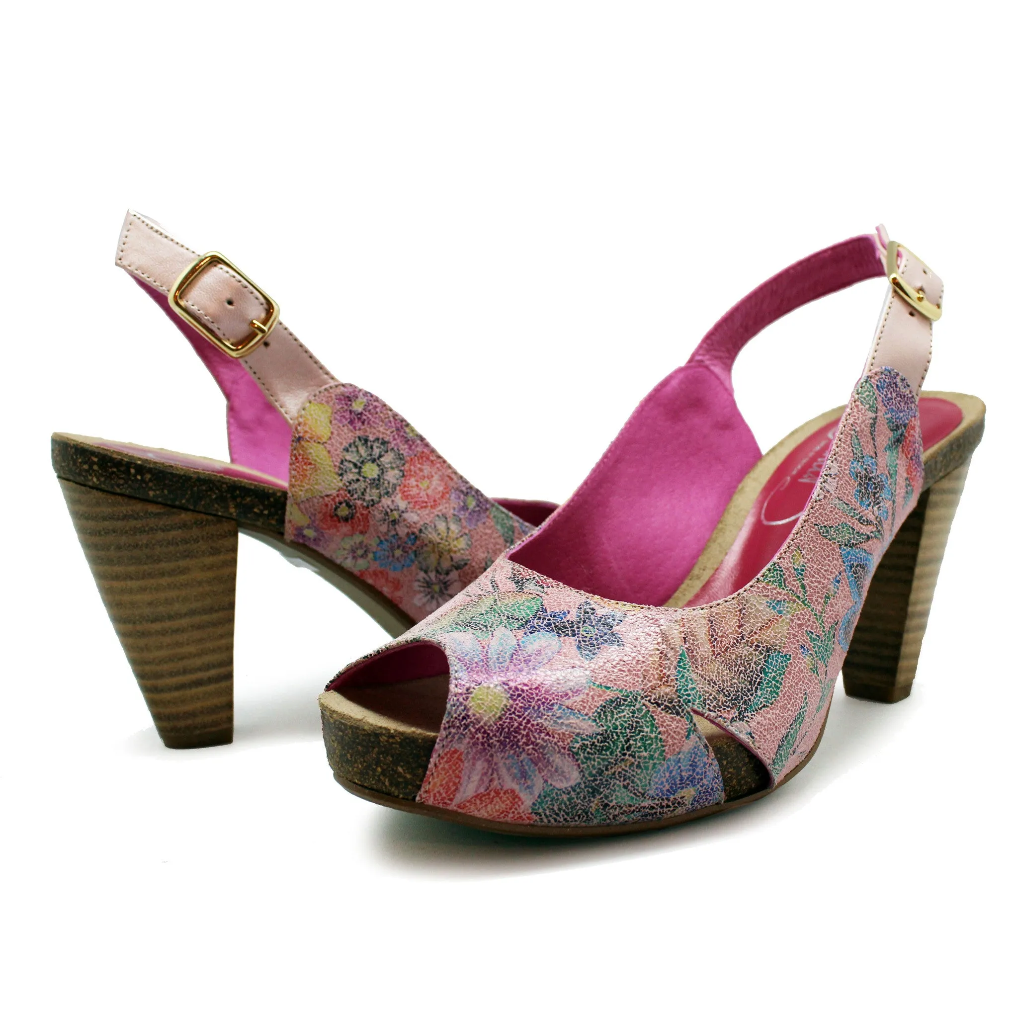 Ju Jube - Pink Flower Last pair 41