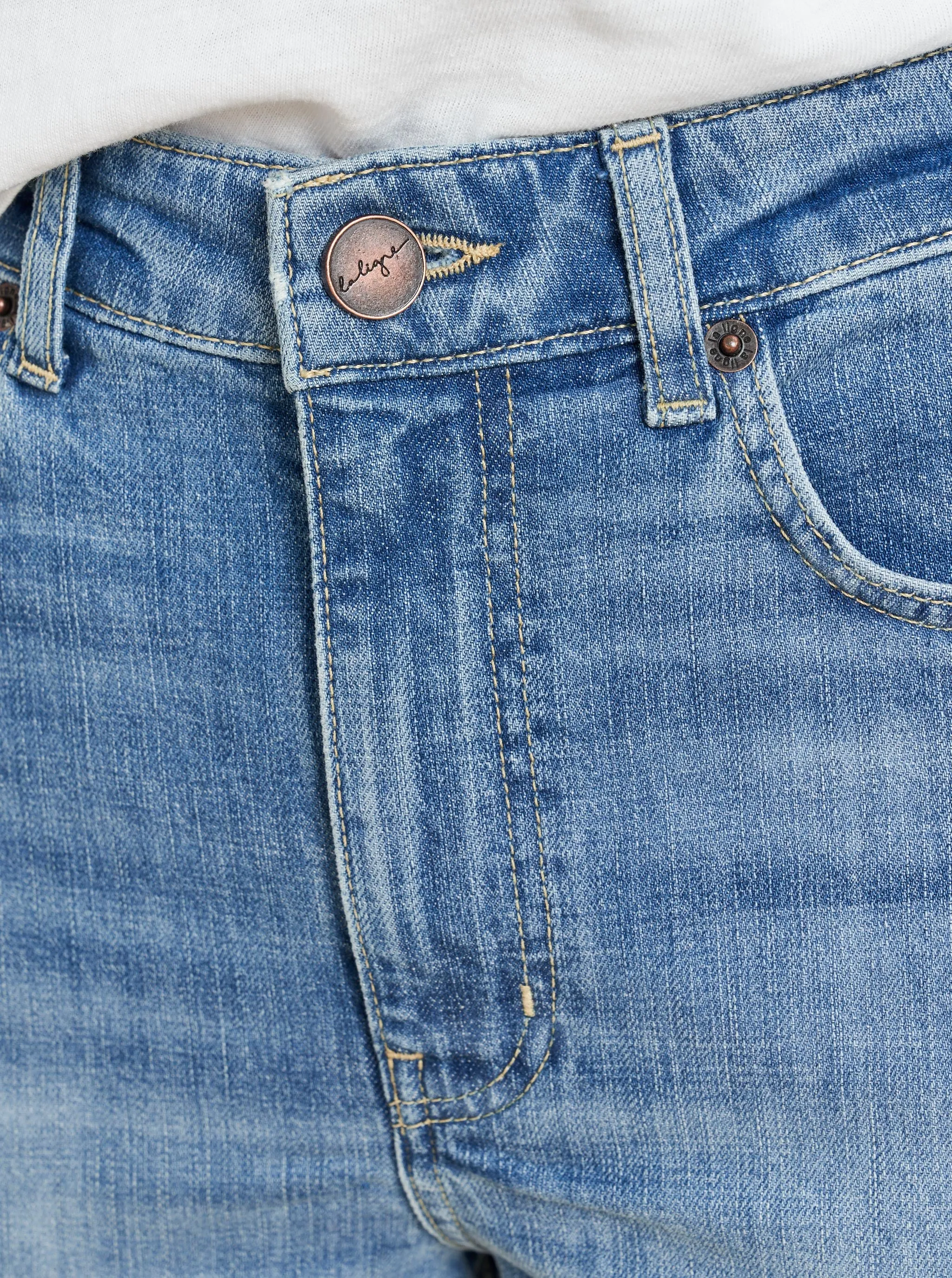 Meredith High-Rise Cropped Flare Jean
