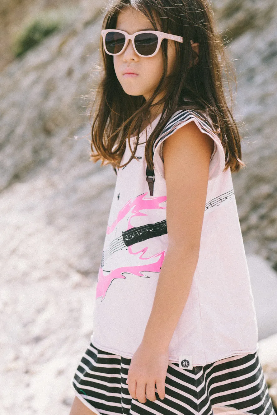 Mini Shatsu Rock Guitar Girls Dress (Size 2 left)