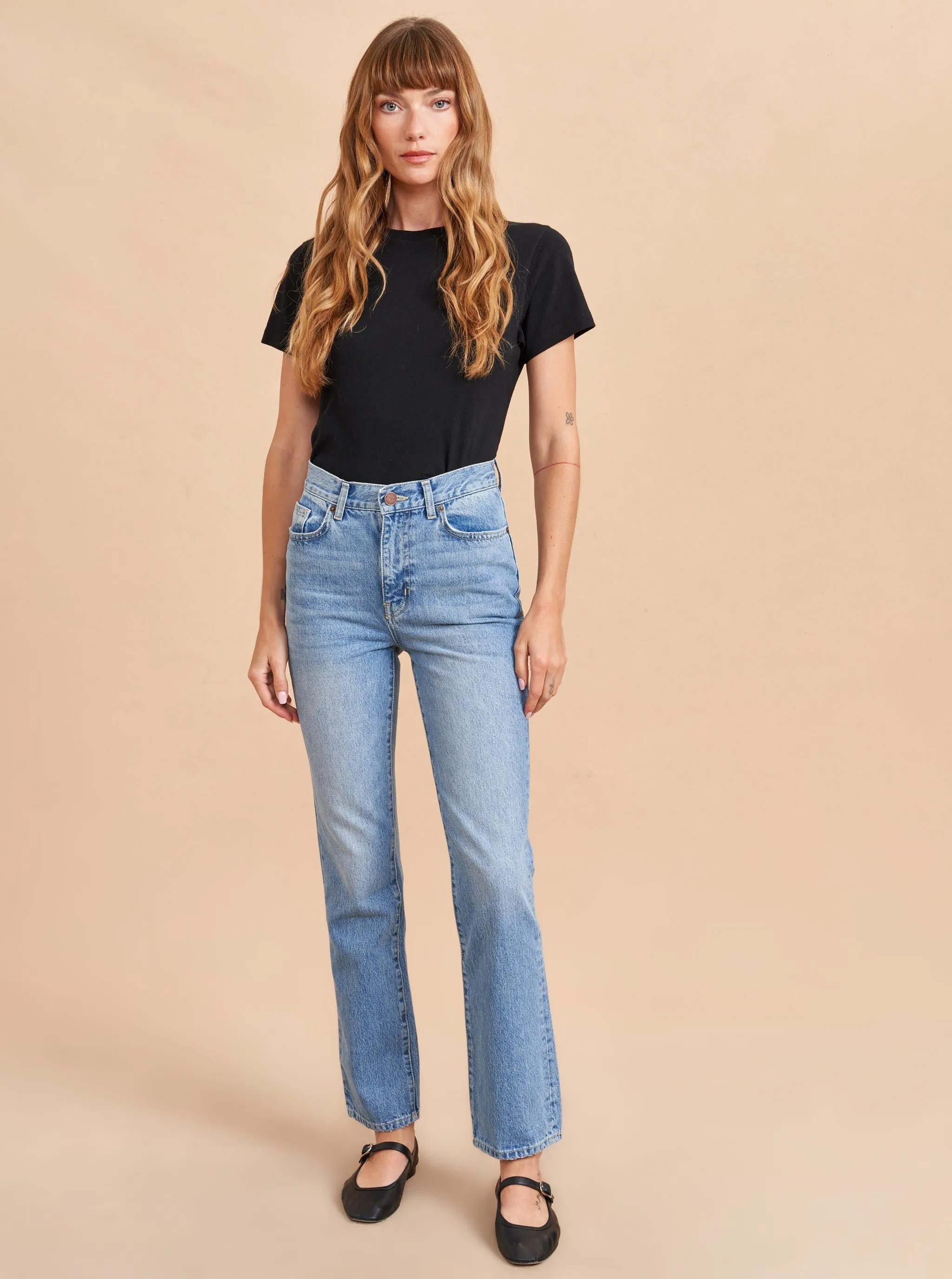 Molly High-Rise Straight Jean