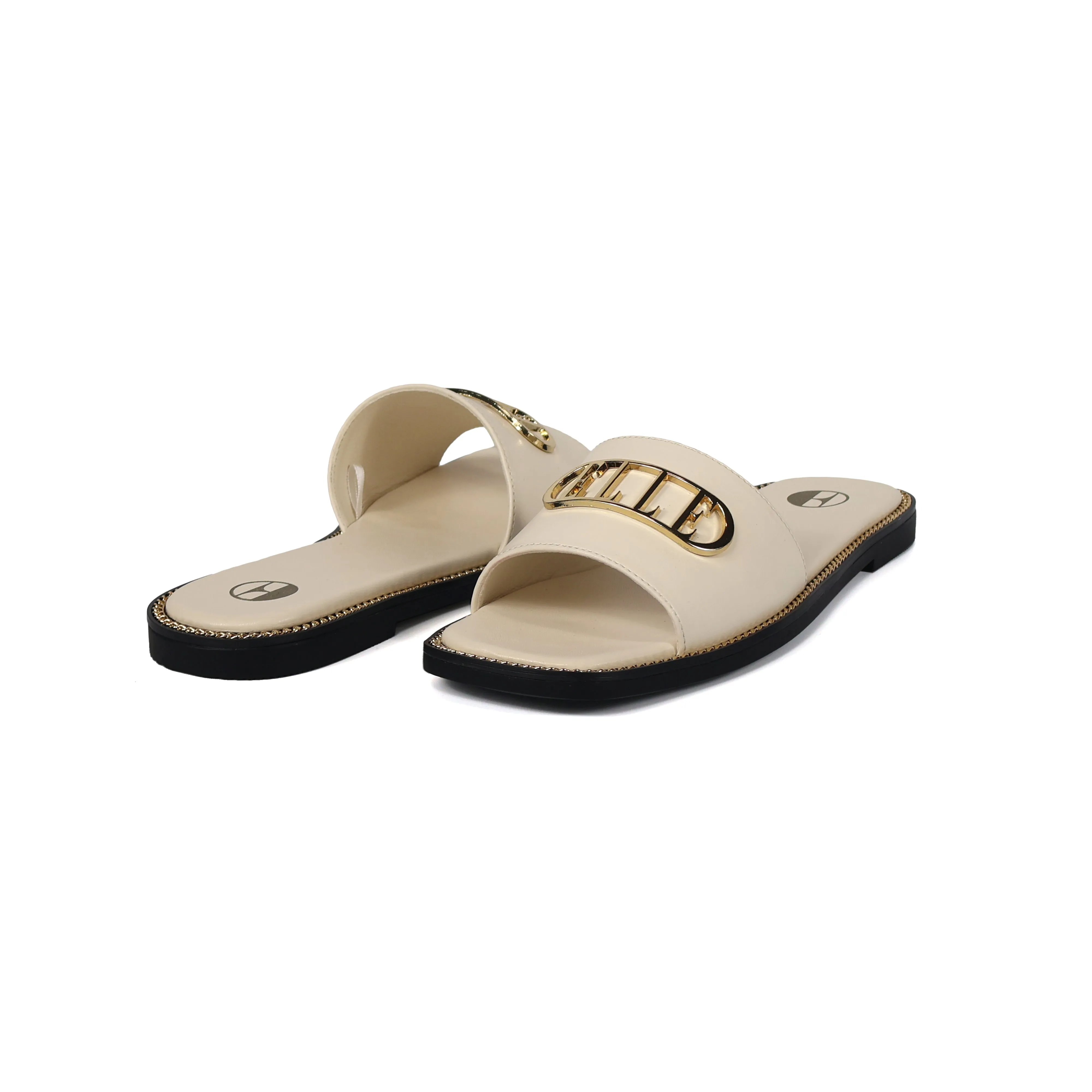 Odeta comfy fit classic ELLE women Sandal in Cream