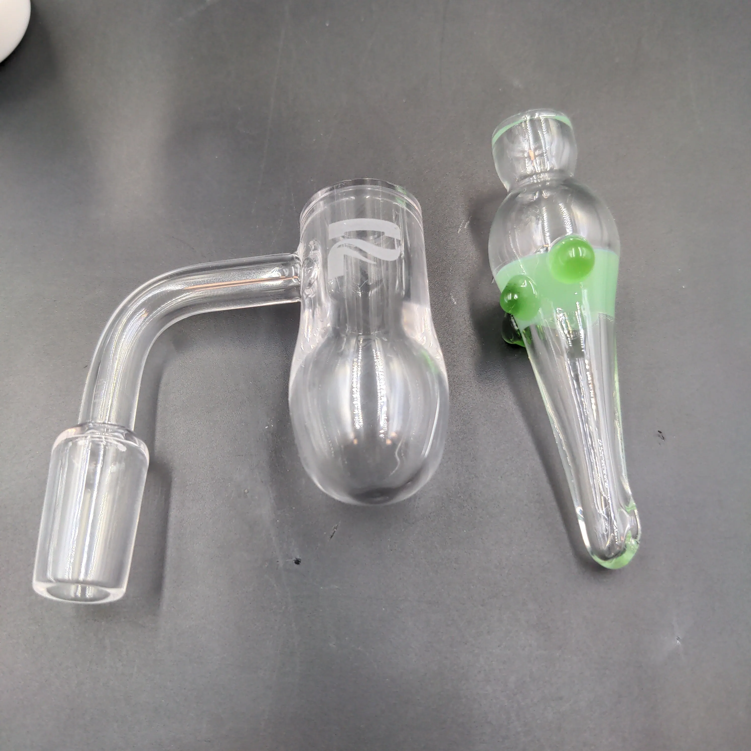 Pulsar Round Bottom Deep Banger & Cap Set 14mm 90 Degrees